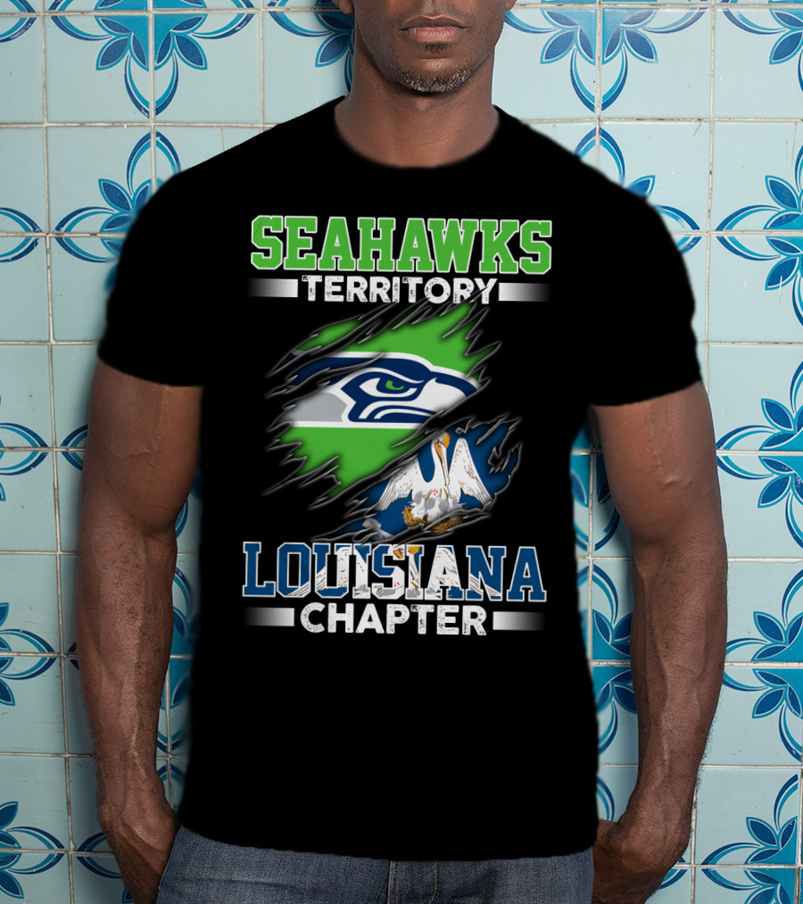 Seahawks Territory Louisiana Chapter T-Shirt