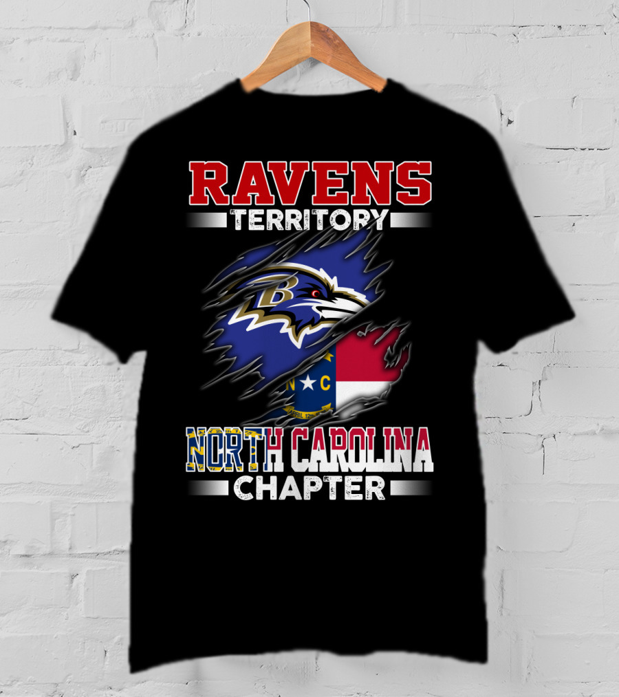 Ravens Territory North Carolina Chapter T-Shirt