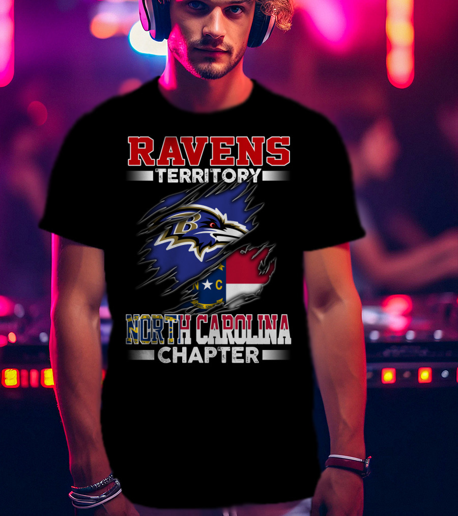 Ravens Territory North Carolina Chapter T-Shirt