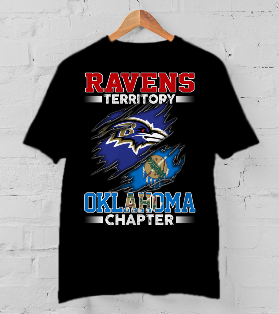 Ravens Territory Oklahoma Chapter T-Shirt