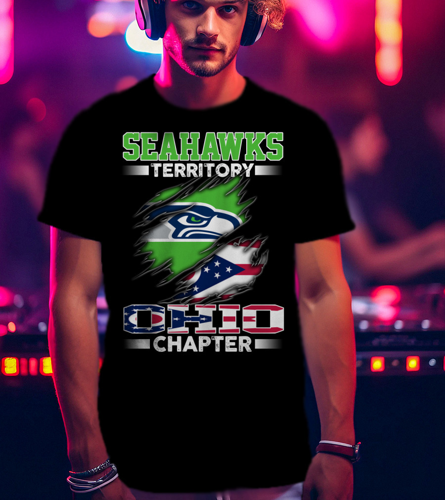 Seattle Seahawks Territory Ohio Chapter T-Shirt