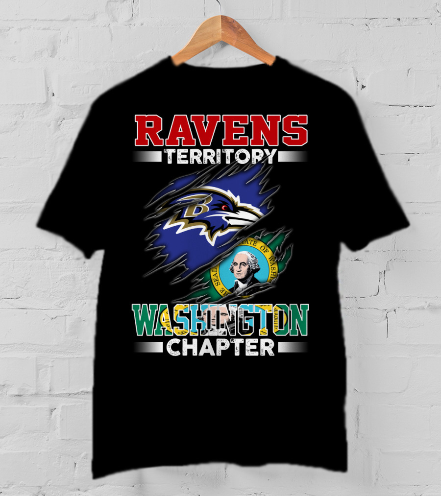 Ravens Territory Washington State Chapter T-Shirt