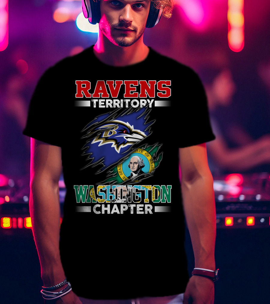 Ravens Territory Washington State Chapter T-Shirt