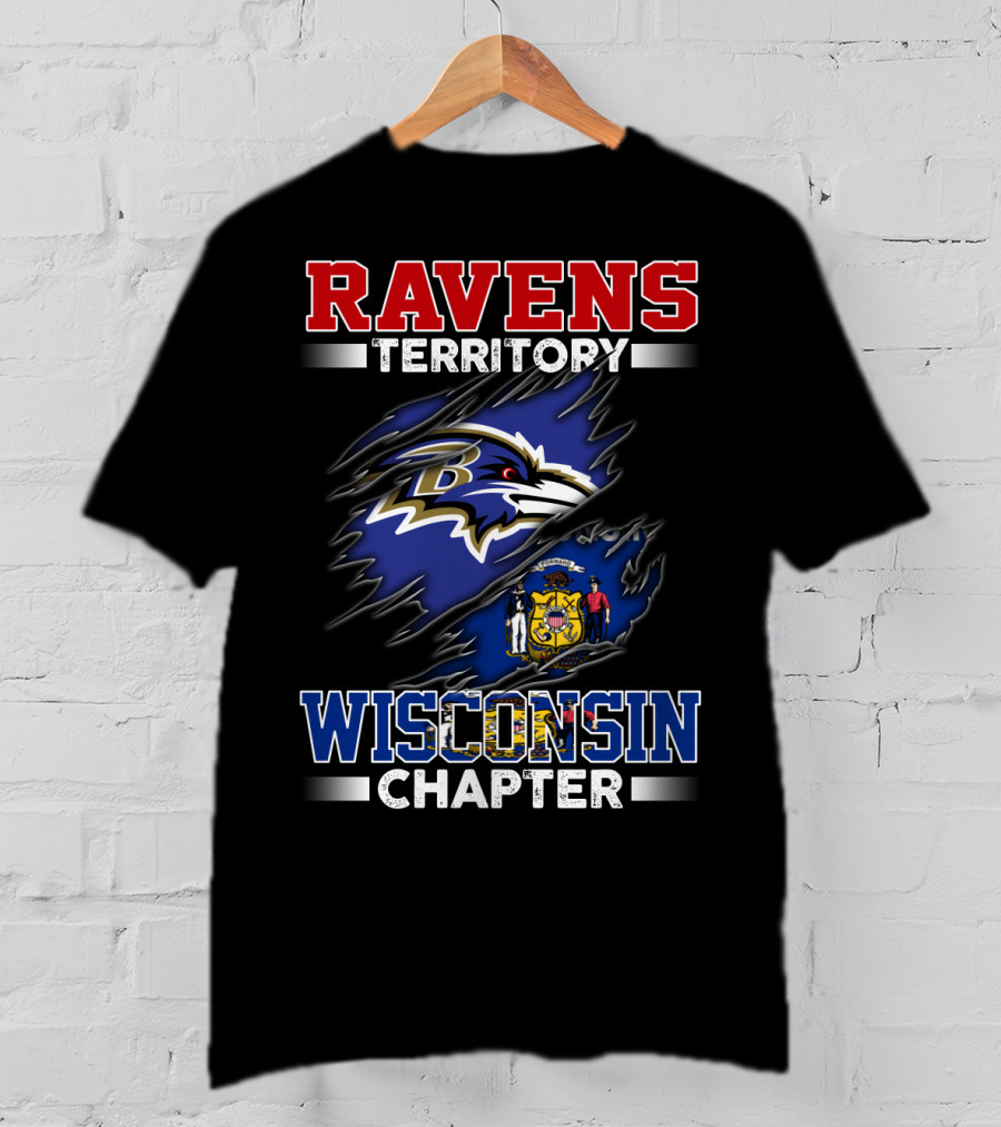 Ravens Territory Wisconsin Chapter T-Shirt