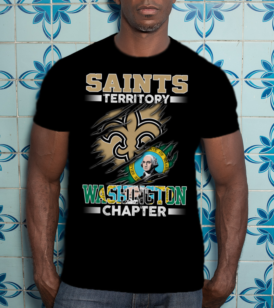 Saints Territory Washington Chapter T-Shirt