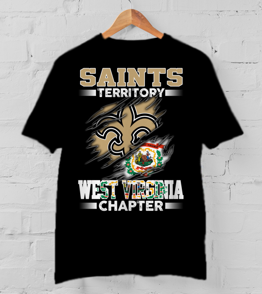 Saints Territory West Virginia Chapter T-Shirt