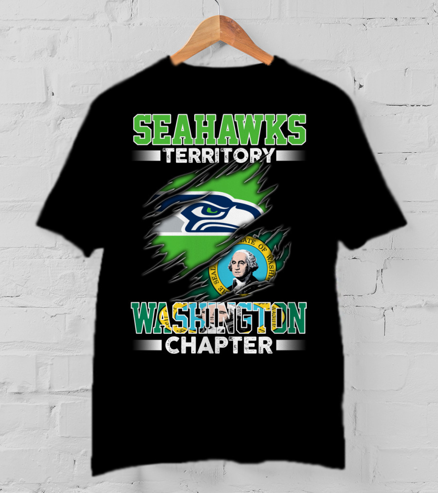 Seattle Seahawks Territory Washington Chapter T-Shirt