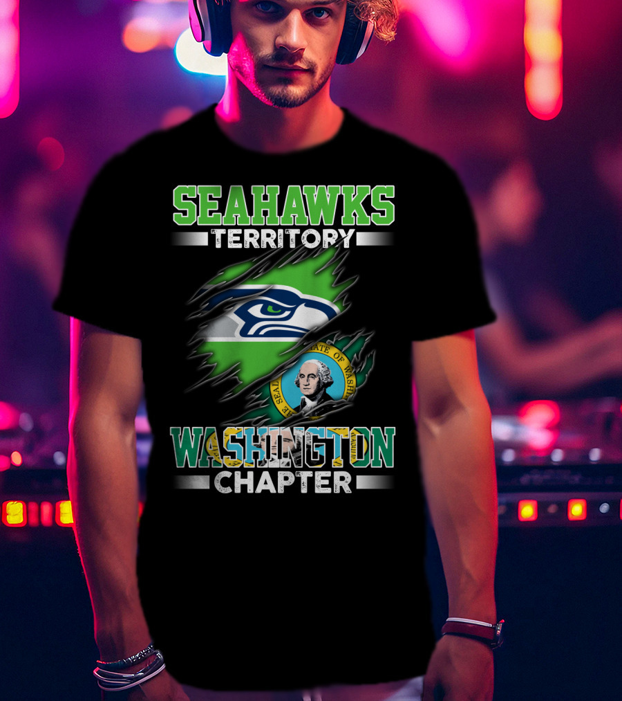 Seattle Seahawks Territory Washington Chapter T-Shirt