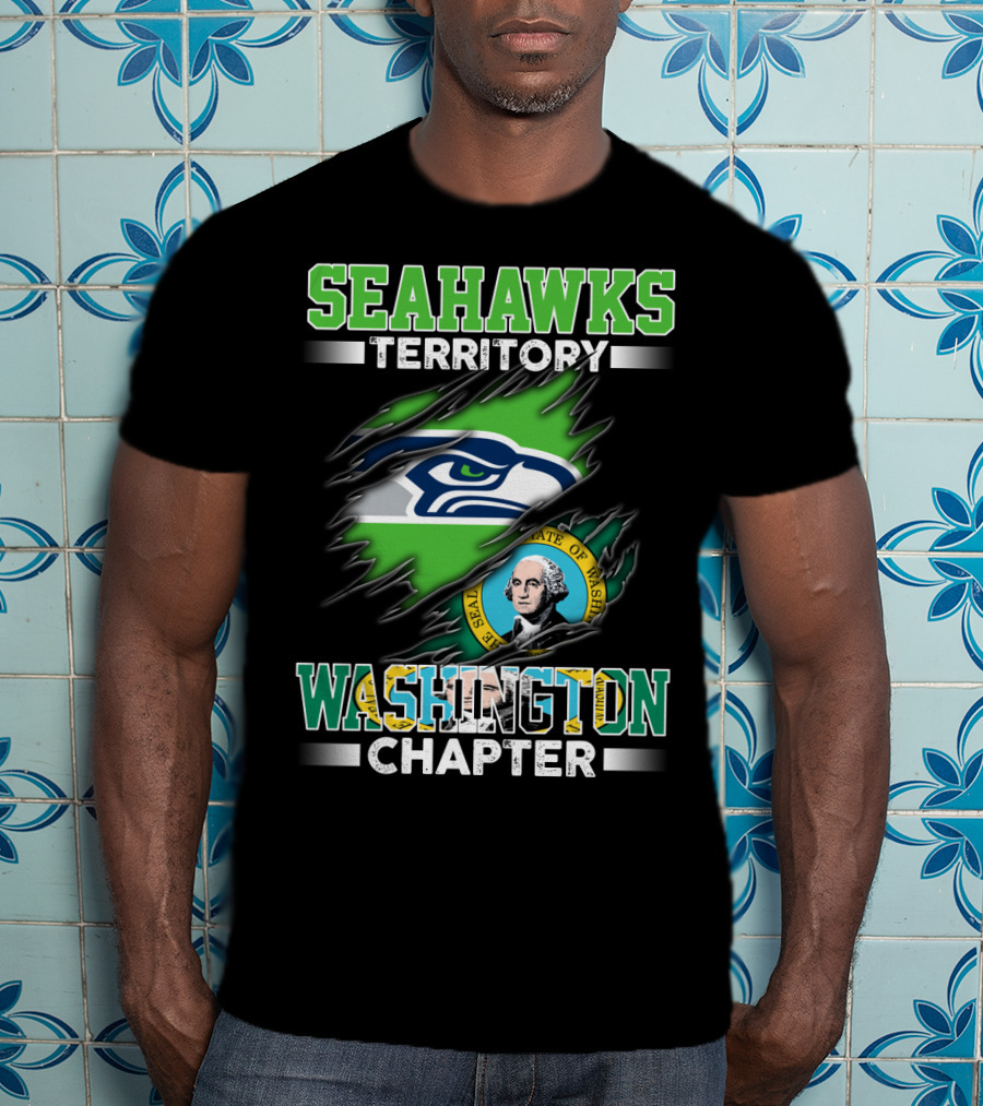 Seattle Seahawks Territory Washington Chapter T-Shirt