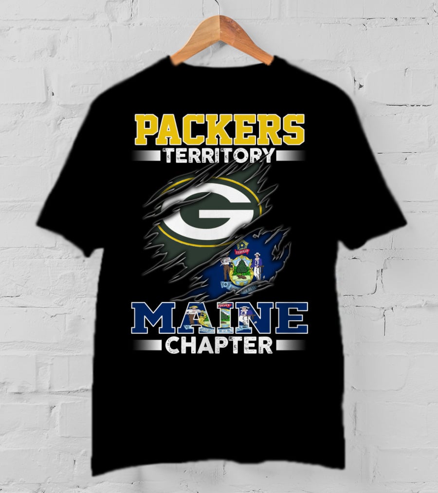 Packers Territory Green Bay Maine Chapter T-Shirt