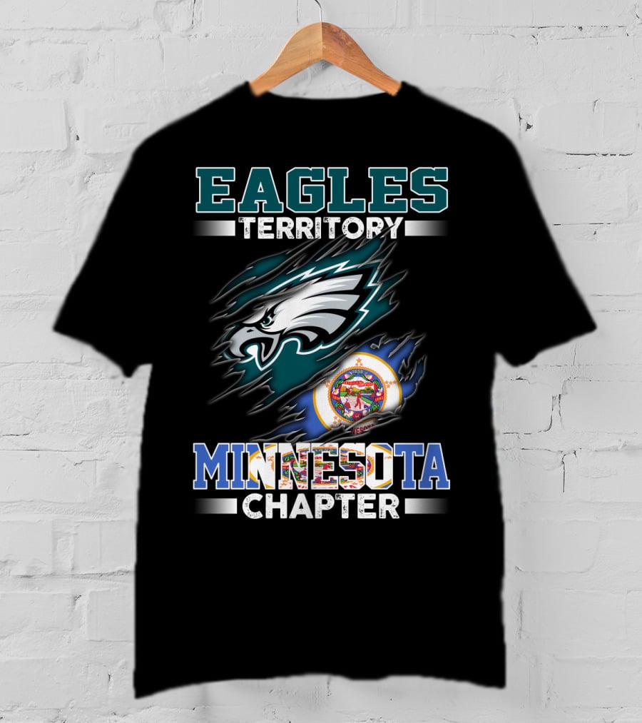 Eagles Territory Minnesota Chapter Flag T-Shirt