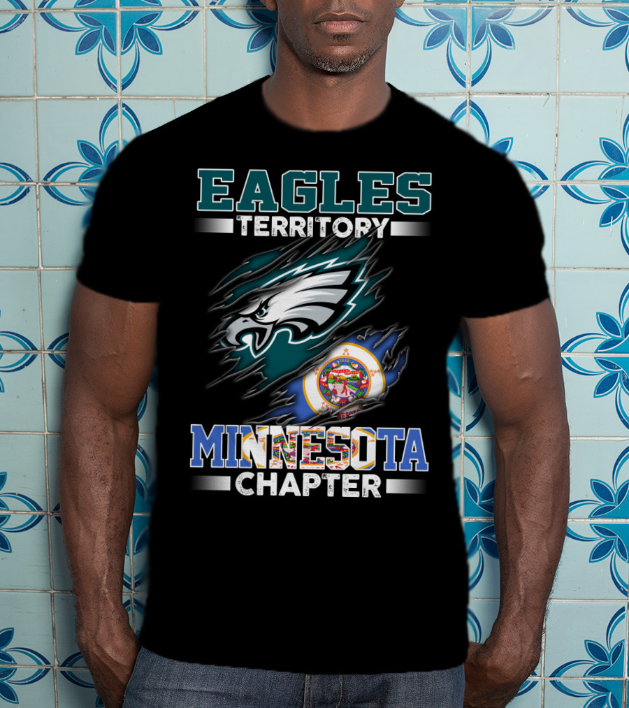 Eagles Territory Minnesota Chapter Flag T-Shirt