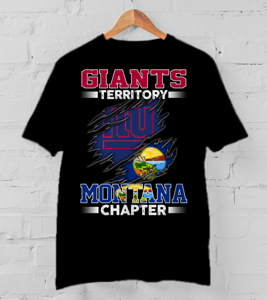 Giants Territory NY Montana Chapter T-Shirt