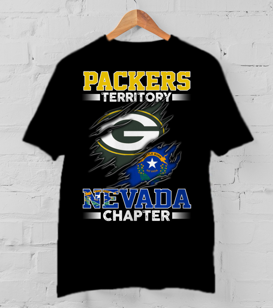 Packers Territory Nevada Chapter Battle Born T-Shirt