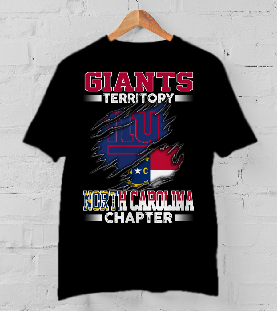 GIANTS Territory New York North Carolina Chapter T-Shirt