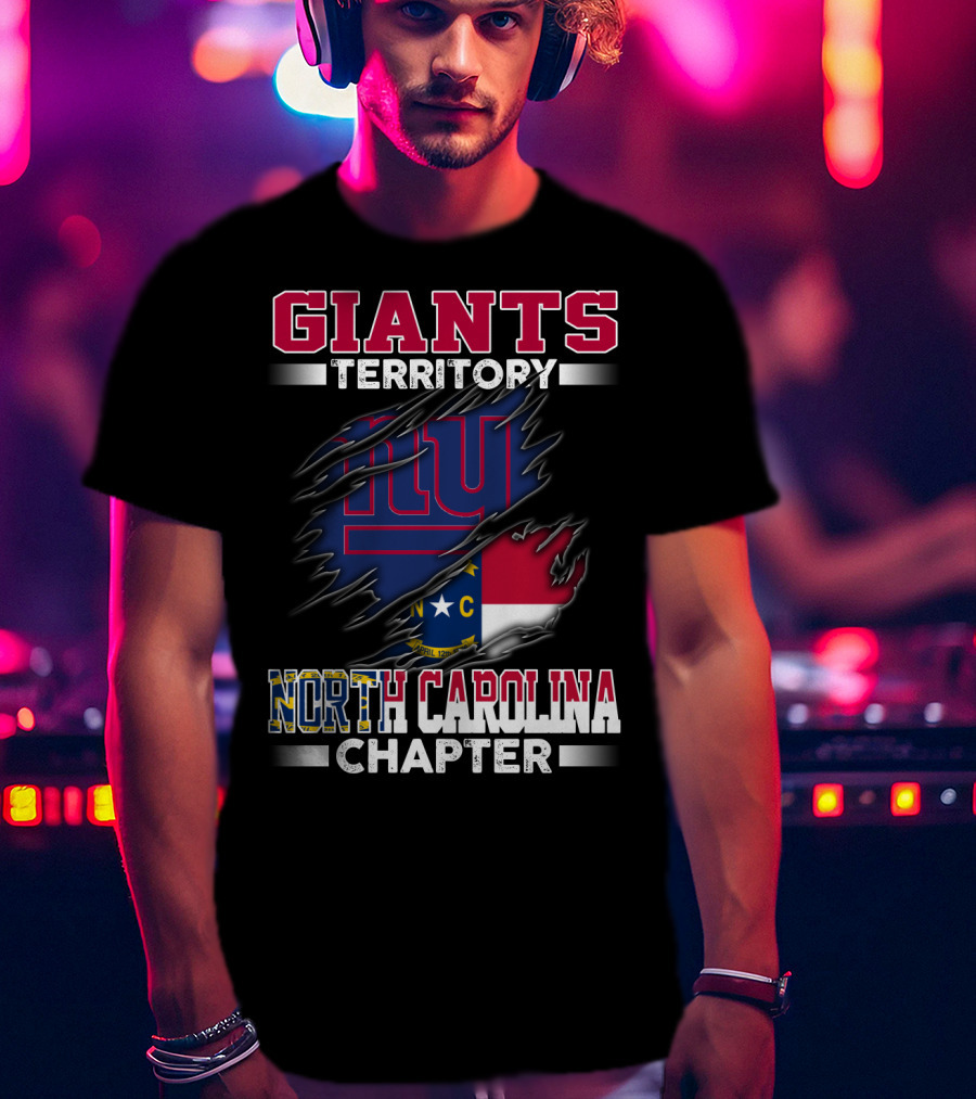 GIANTS Territory New York North Carolina Chapter T-Shirt