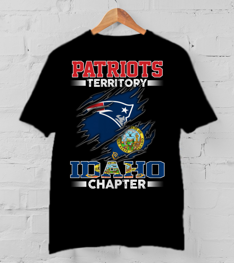 Patriots Territory Idaho Chapter State Seal T-Shirt