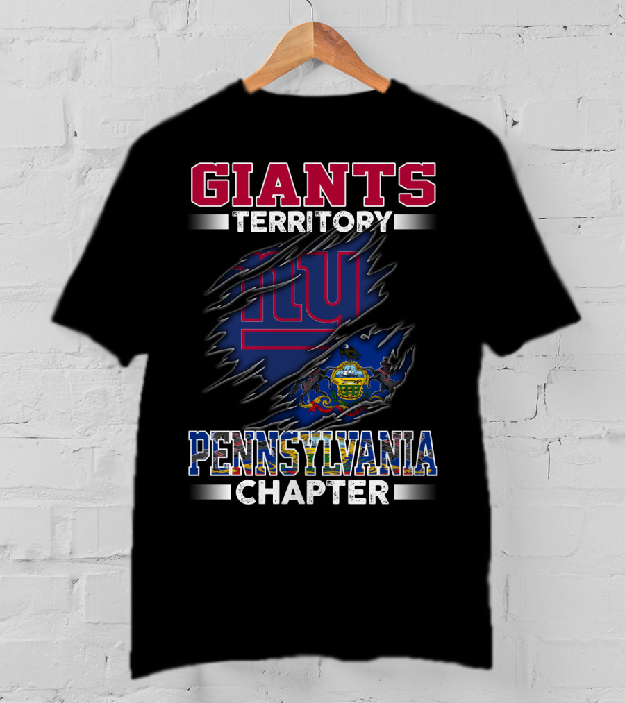 Giants Territory PA Pennsylvania Chapter T-Shirt