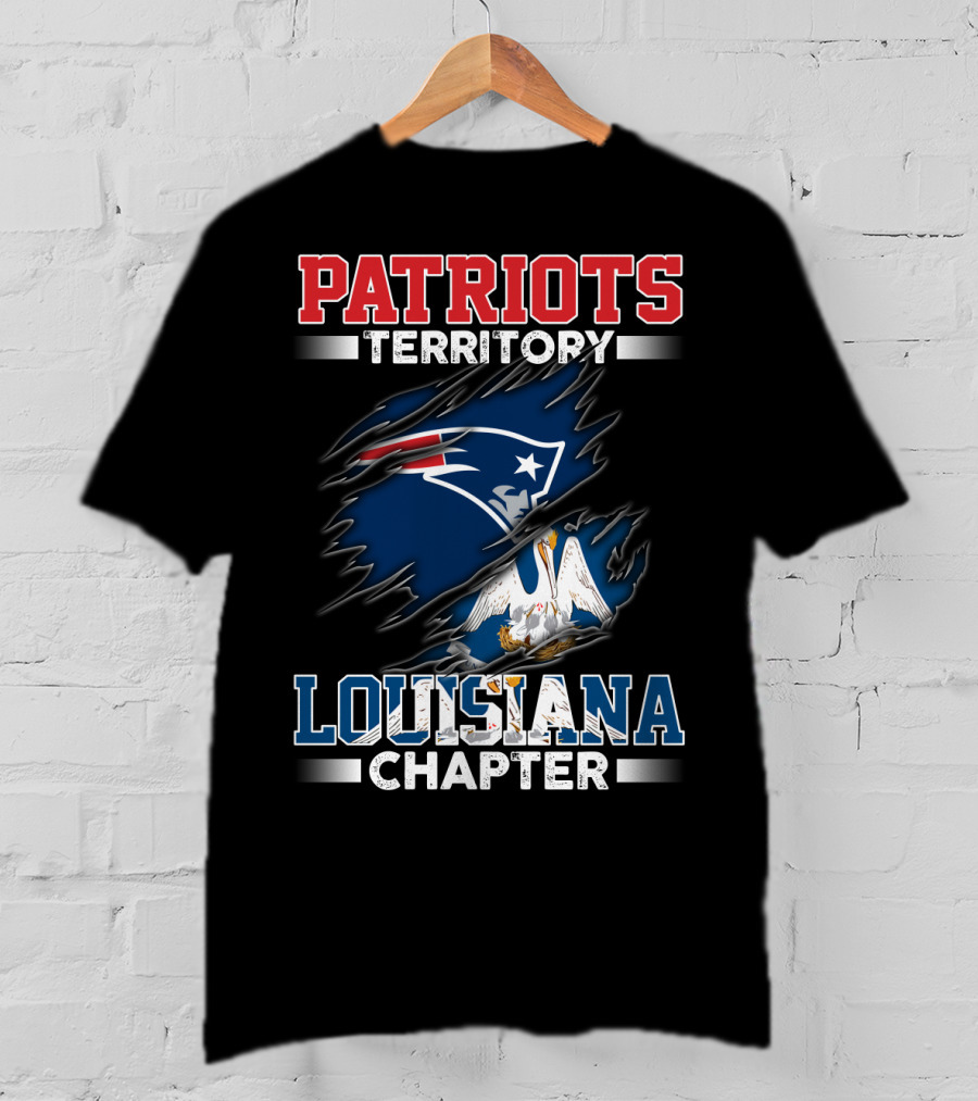 Louisiana Patriots Territory Chapter New England T-Shirt