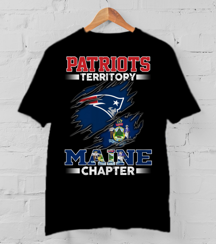 PATRIOTS TERRITORY MAINE CHAPTER Logo Maine T-Shirt