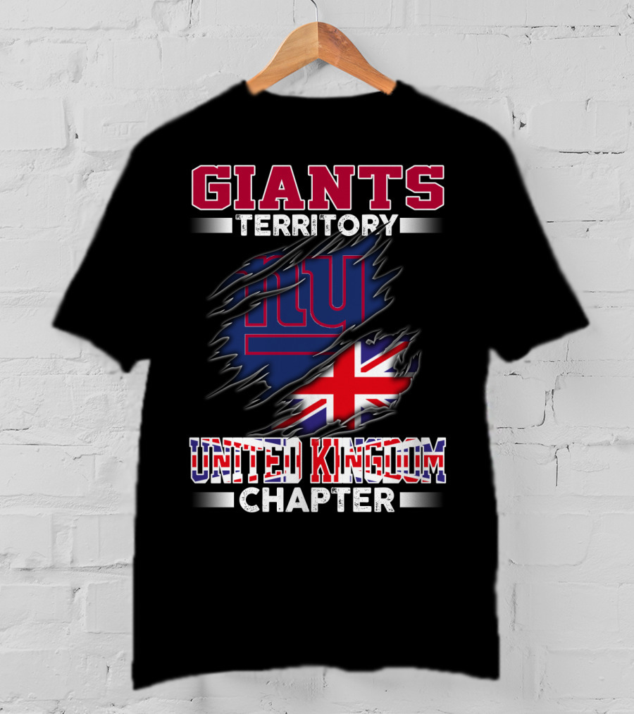 GIANTS Territory NY Logo United Kingdom Chapter T-Shirt