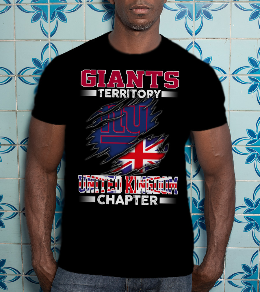 GIANTS Territory NY Logo United Kingdom Chapter T-Shirt