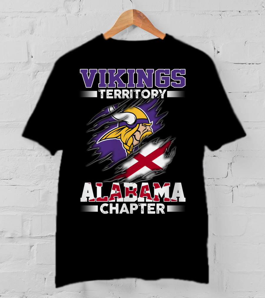 Vikings Territory Alabama Chapter T-Shirt