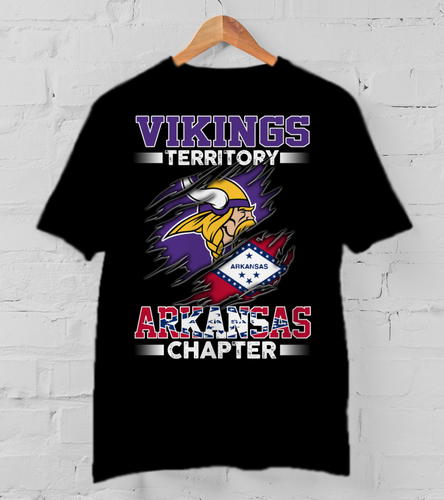 Vikings Territory Arkansas Chapter T-Shirt