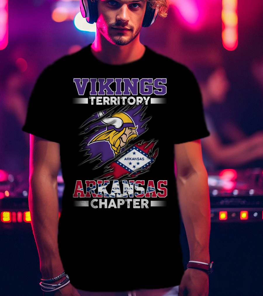 Vikings Territory Arkansas Chapter T-Shirt