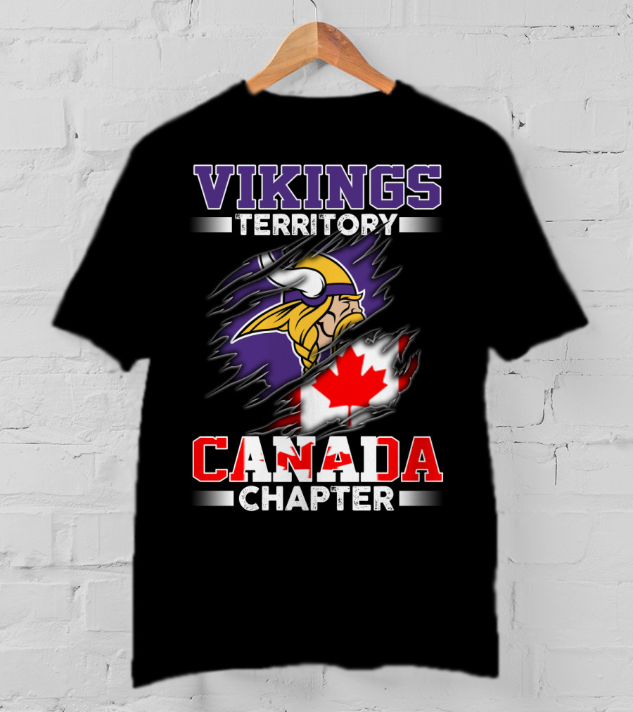 Vikings Territory Canada Chapter T-Shirt
