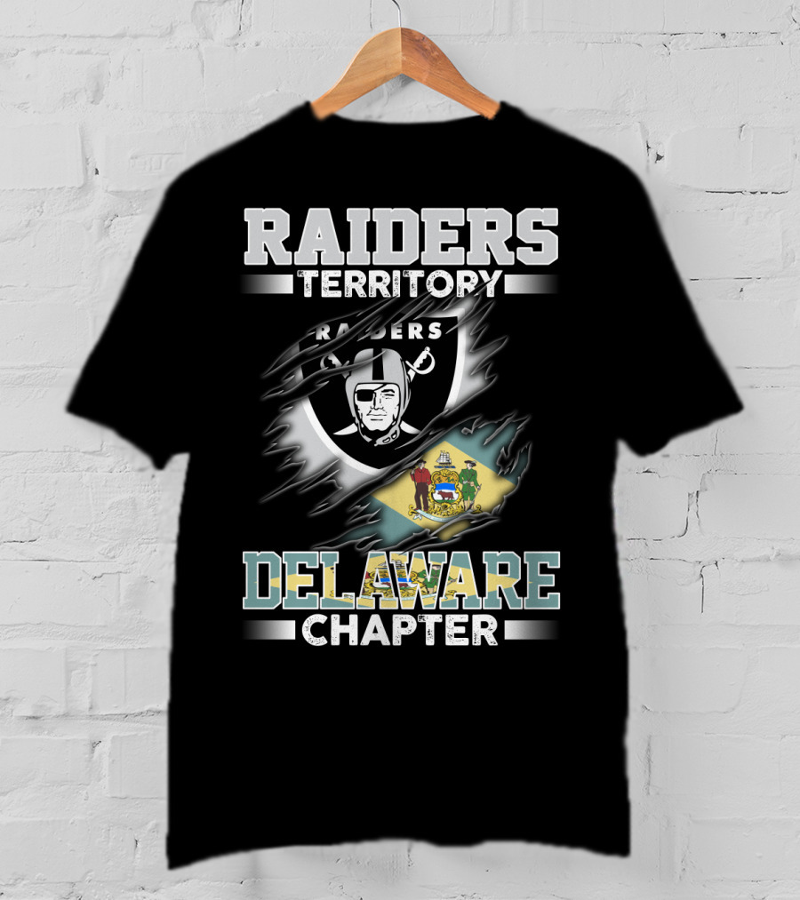 Raiders Territory Raider Delaware Chapter T-Shirt