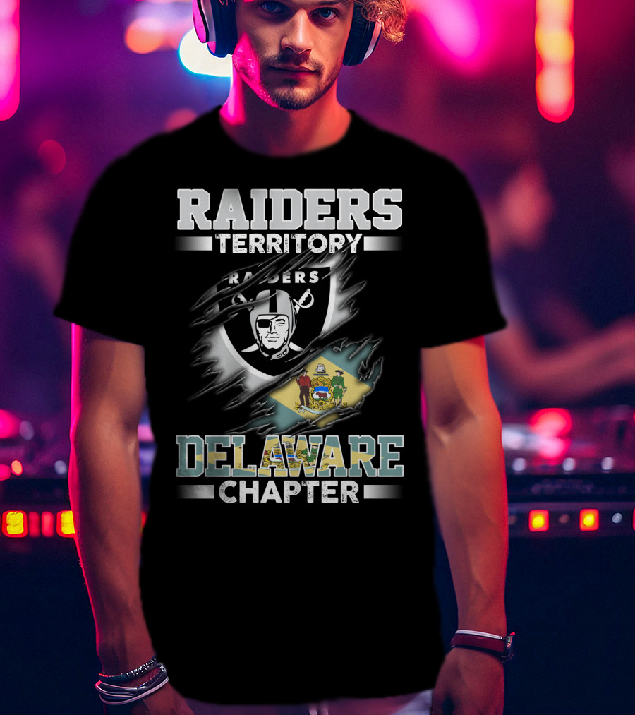 Raiders Territory Raider Delaware Chapter T-Shirt