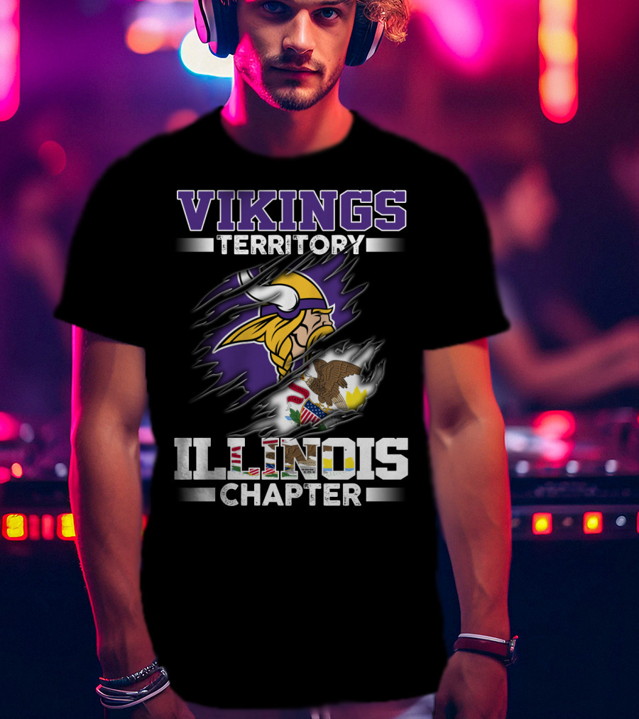 Vikings Territory Illinois Chapter T-Shirt