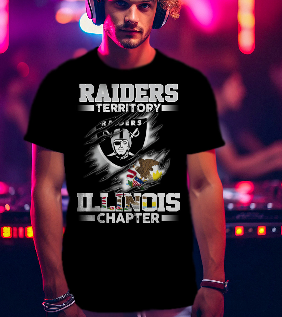 Illinois Raiders Territory Chapter T-Shirt