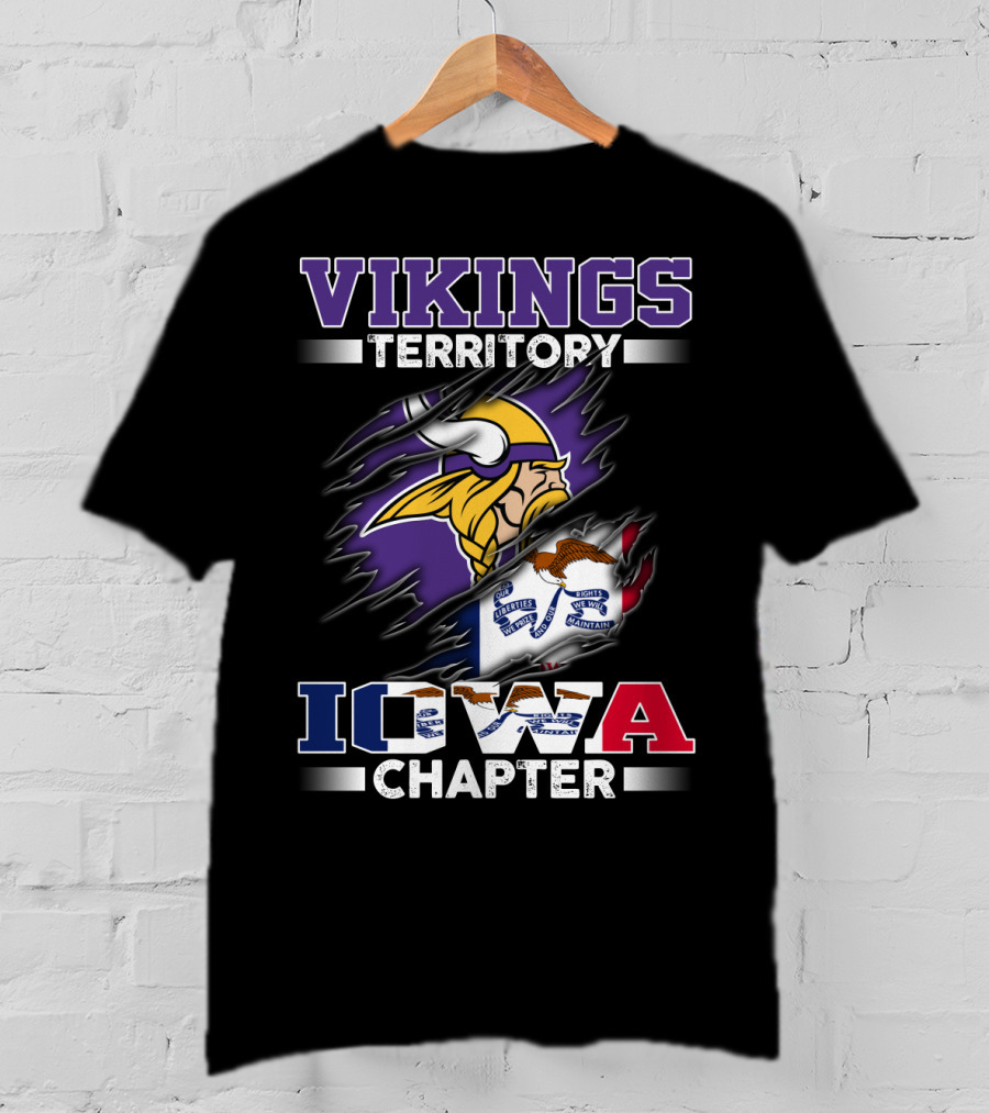 VIKINGS Territory Iowa Chapter T-Shirt