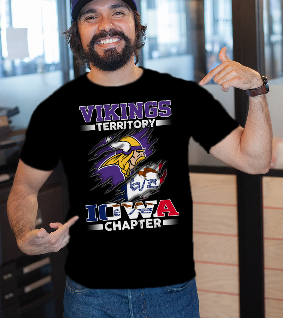 VIKINGS Territory Iowa Chapter T-Shirt