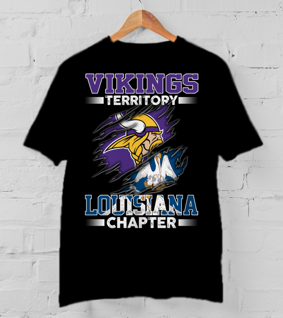 Vikings Territory Louisiana Chapter T-Shirt