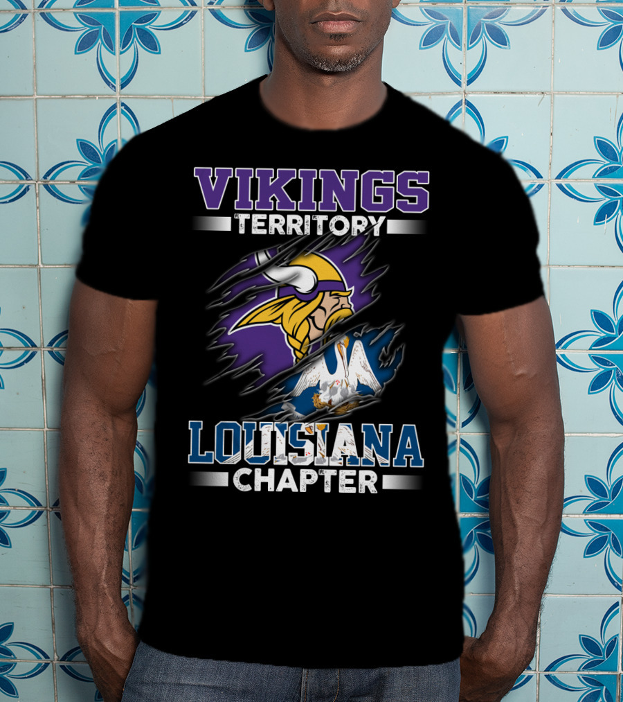 Vikings Territory Louisiana Chapter T-Shirt