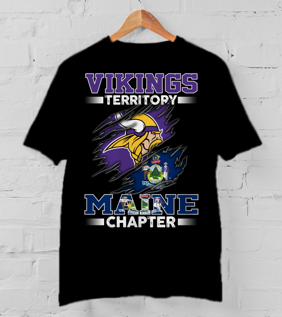 Vikings Territory Maine Chapter T-Shirt