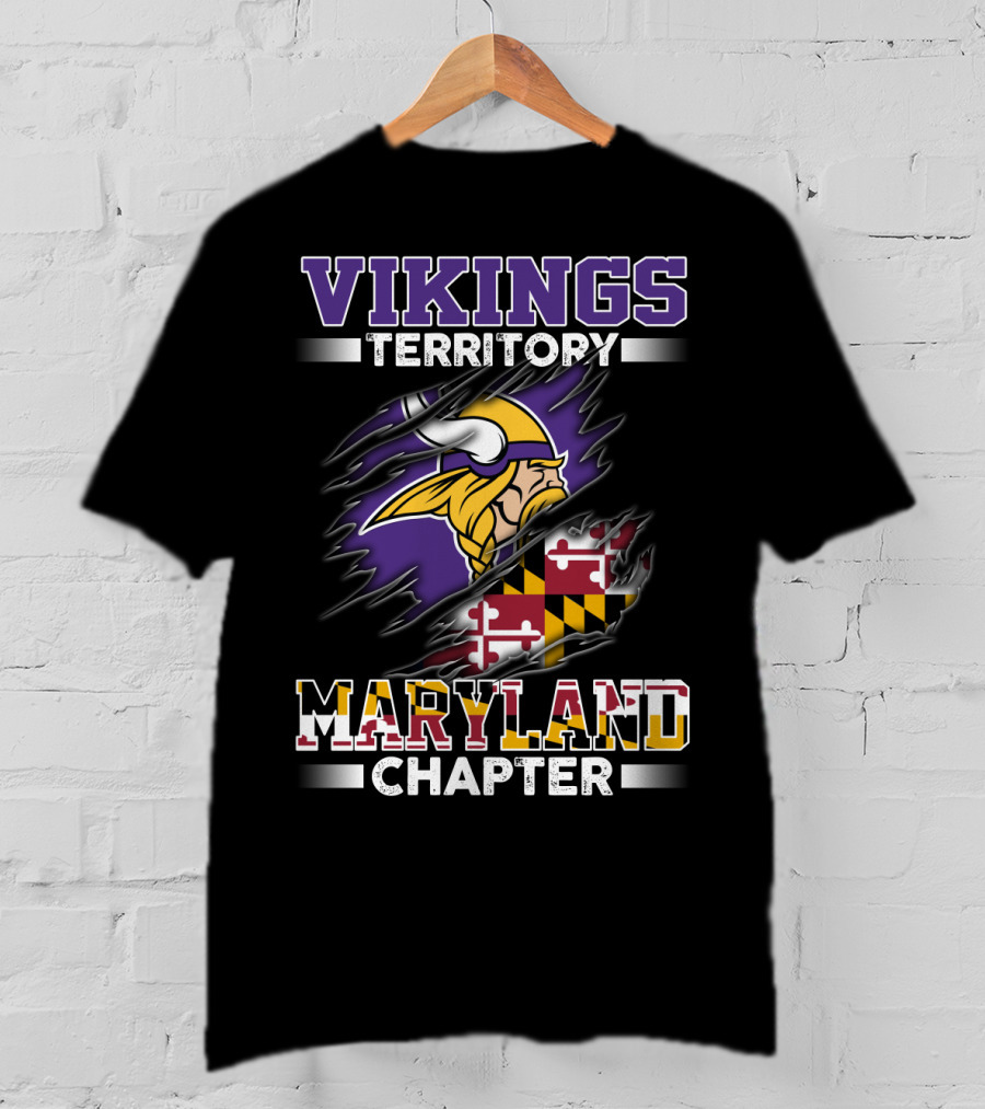 Vikings Territory Maryland Chapter T-Shirt