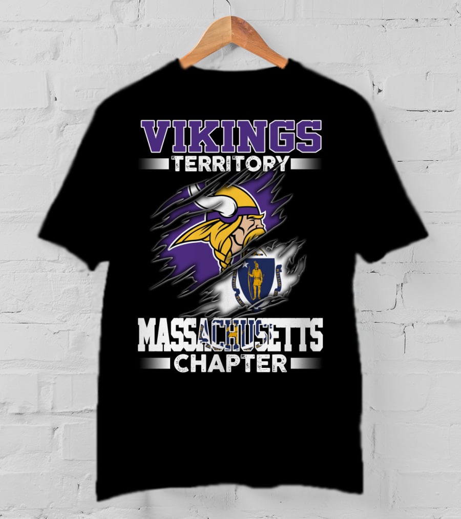 Vikings Territory Massachusetts Chapter T-Shirt