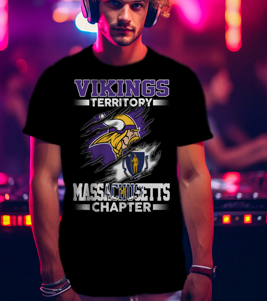 Vikings Territory Massachusetts Chapter T-Shirt