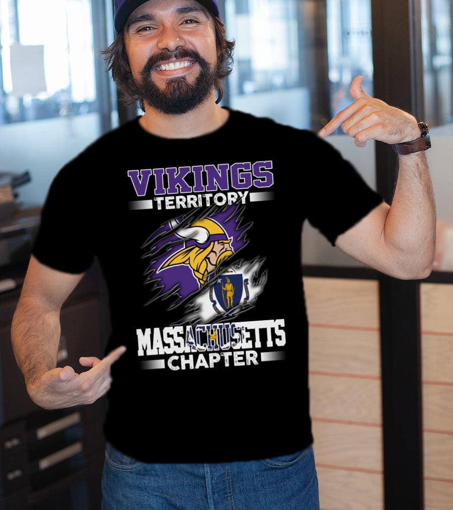Vikings Territory Massachusetts Chapter T-Shirt