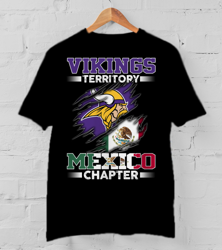 Vikings Territory Mexico Chapter T-Shirt