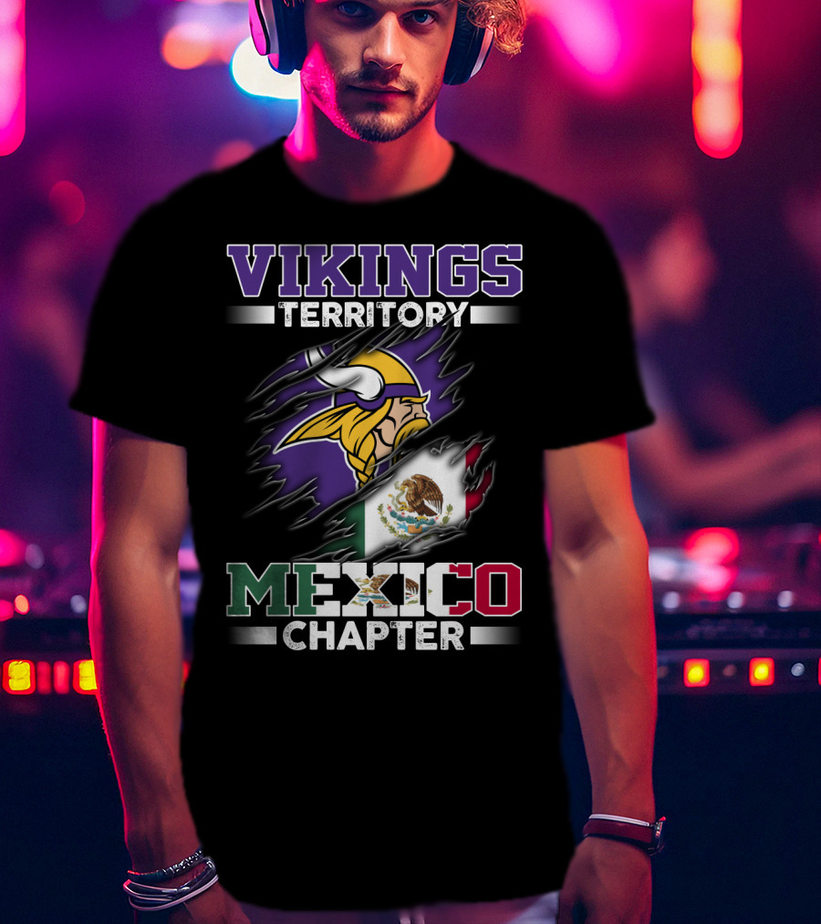 Vikings Territory Mexico Chapter T-Shirt