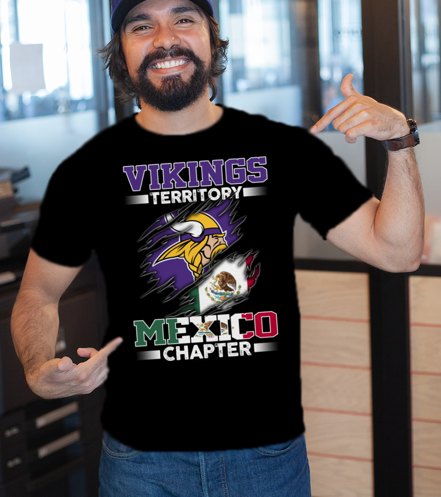 Vikings Territory Mexico Chapter T-Shirt