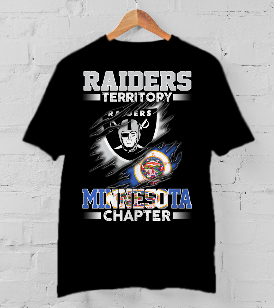 Raiders Territory Minnesota Chapter T-Shirt