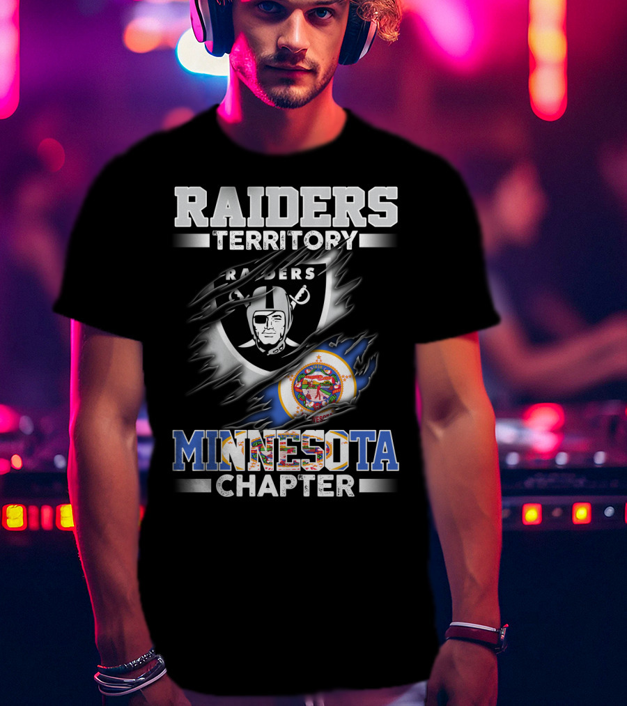 Raiders Territory Minnesota Chapter T-Shirt