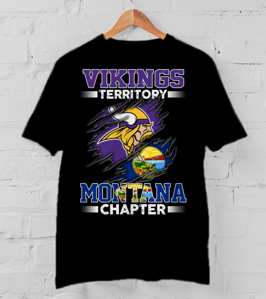 Vikings Territory Montana Chapter T-Shirt