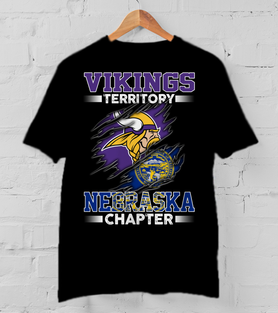 Vikings Territory Nebraska Chapter T-Shirt
